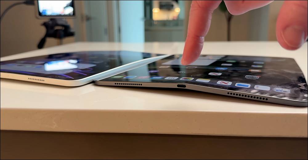全新 M4 iPad Pro 在暴力测试视频，史上最薄苹果设备，抗弯曲能力表现比前一代更好！ （但还是不建议去折它 - 摩榜
