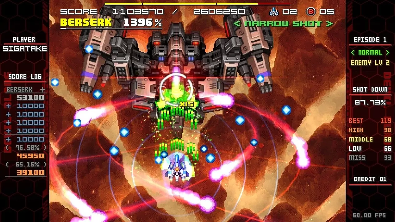 经典纵向清版 STG 重制版《DEVIL BLADE REBOOT》5/24 上架 Steam
