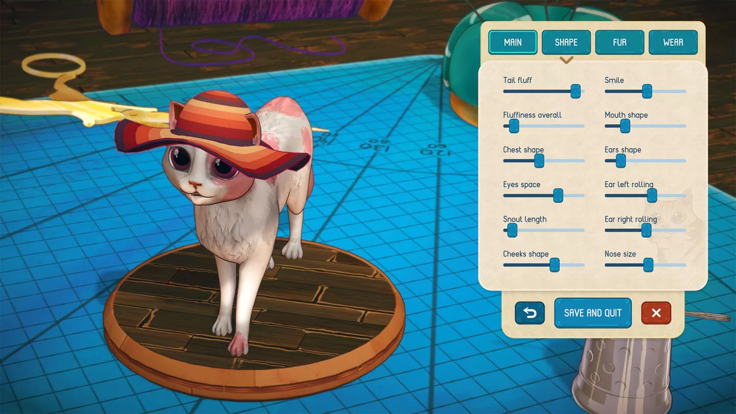 疗愈系休闲拼图桌游《猫与花毯》Steam 版发售，缝制漂亮拼布毯子给猫咪主子享受