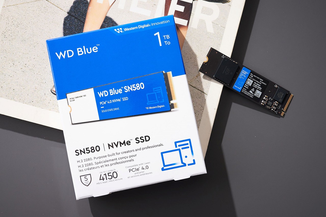 SSD 市场再添超值生力军！ WD Blue SN580 NVMe SSD 1TB 实际测试