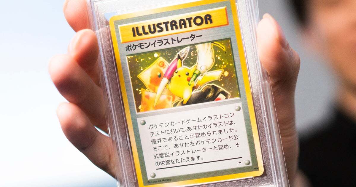 另一张超稀有的《宝可梦》卡Pikachu Illustrator成功以200万美元的售价卖出 - 榜哥