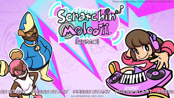卡通风节奏音乐新作《Scratchin' Melodii》DEMO 版与游戏原声带开放下载