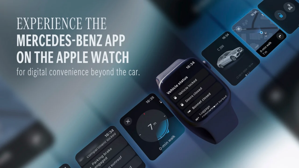 平治终于推出 Apple Watch 版 APP，而家你可以用手表遥控你部车