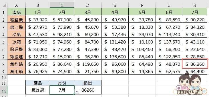 Excel Max函数多条件查询教程-07