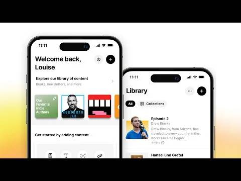 将PDF、文章、电子书变成PodCast ElevenReader免费登场