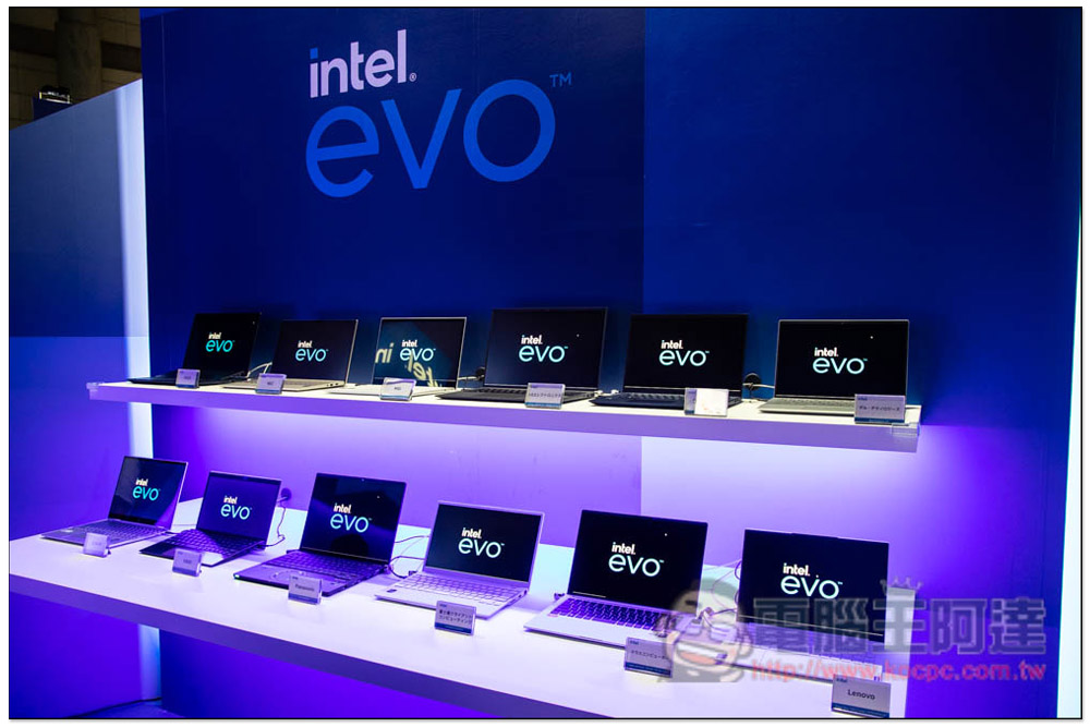 【TGS 2022】Intel Evo 认证笔记本也适合玩游戏，多款推荐型号于会场展出 - 榜哥