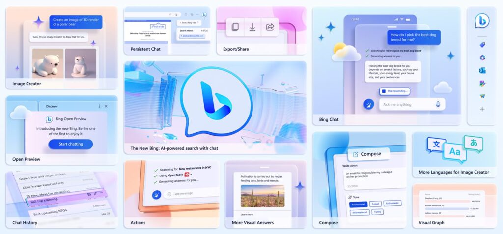 爆炸级更新！Microsoft官宣：BingChat AI全面开放，无需申请+支持第三方插件！
