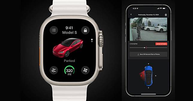 Tesla 圣诞推出多项更新特斯拉 Apps 将支持 Apple Watch 可作车匙