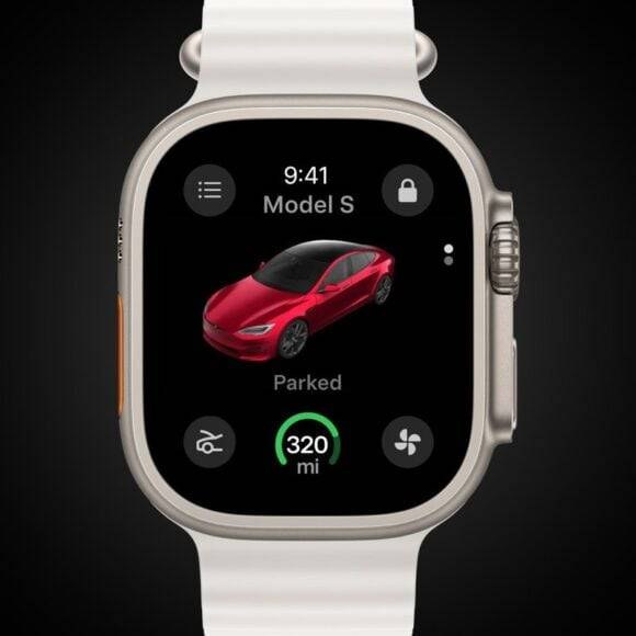 Tesla 圣诞推出多项更新特斯拉 Apps 将支持 Apple Watch 可作车匙