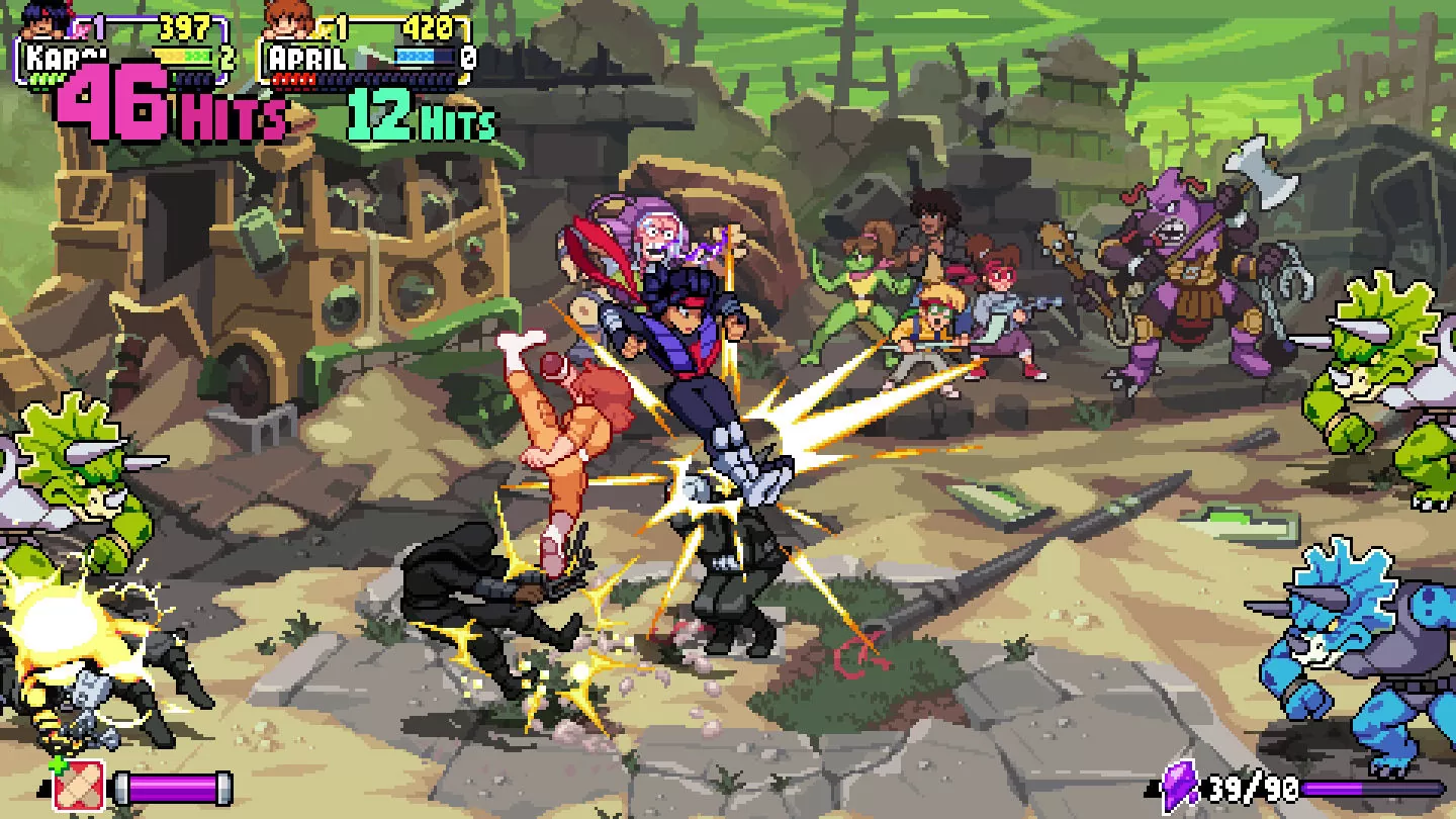 动作游戏《忍者龟：施莱德的复仇 周年纪念版》PS5/Nintendo Switch 中文实体版今日正式发售