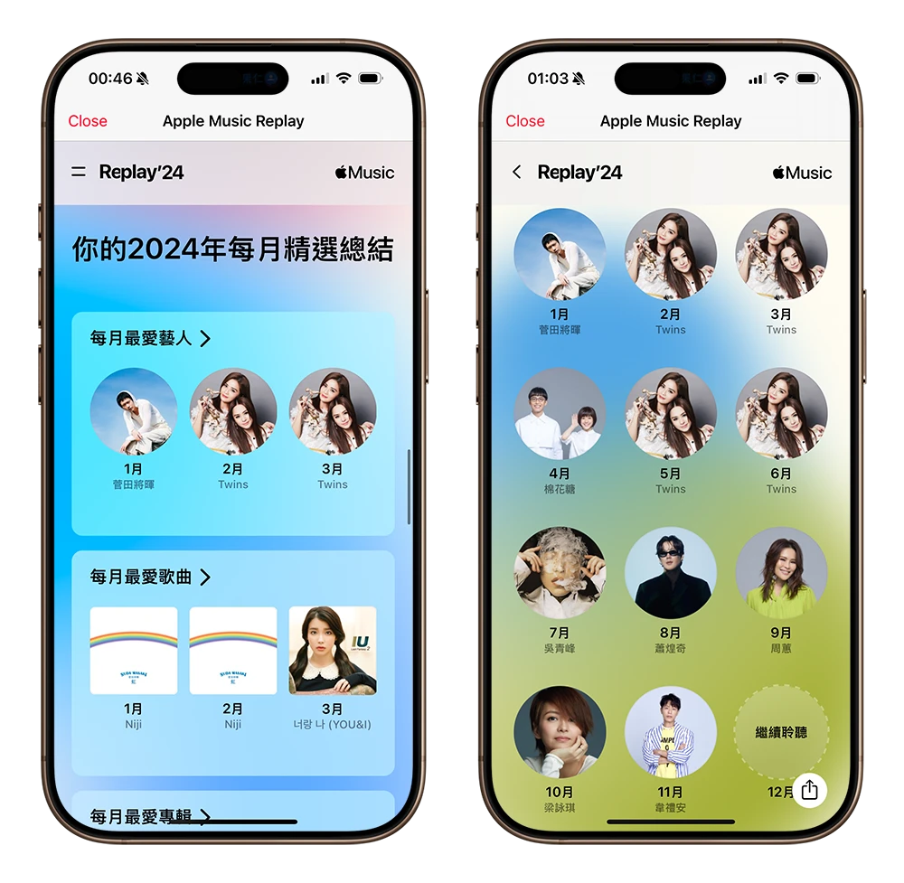 2024 Apple Music Replay 音乐回忆来了！ 这 11 项回顾看点一次掌握