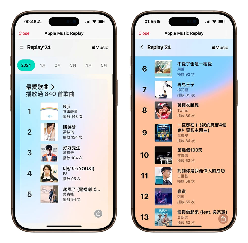 2024 Apple Music Replay 音乐回忆来了！ 这 11 项回顾看点一次掌握