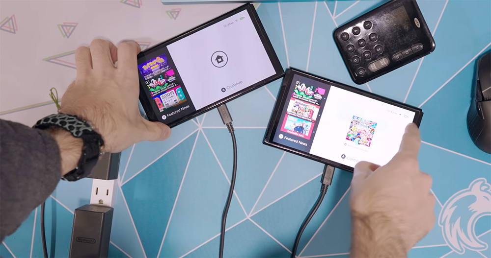 国外勇者实测 Nintendo Switch OLED 二年不关机、屏幕持续亮着，来测试什么时候发生烙印 - 榜哥