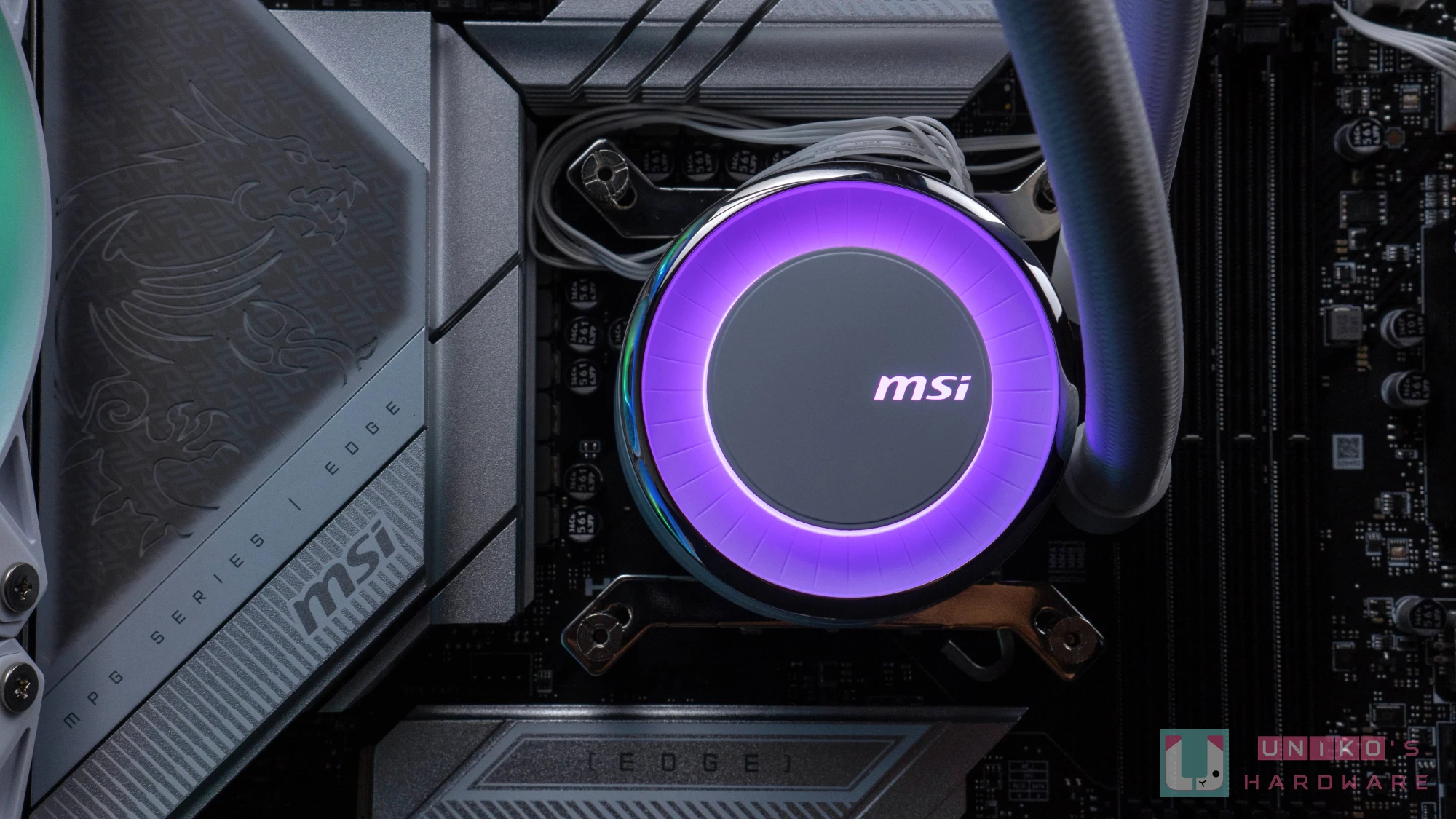 白色新潮流！ MSI MAG CORELIQUID E360 WHITE 水冷散热器开箱评测
