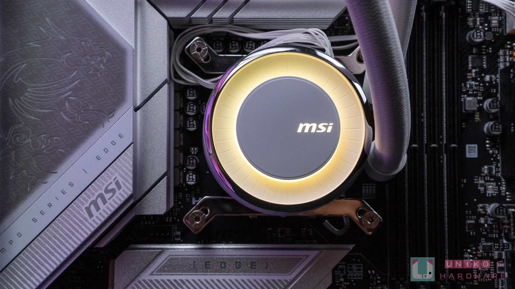 白色新潮流！ MSI MAG CORELIQUID E360 WHITE 水冷散热器开箱评测
