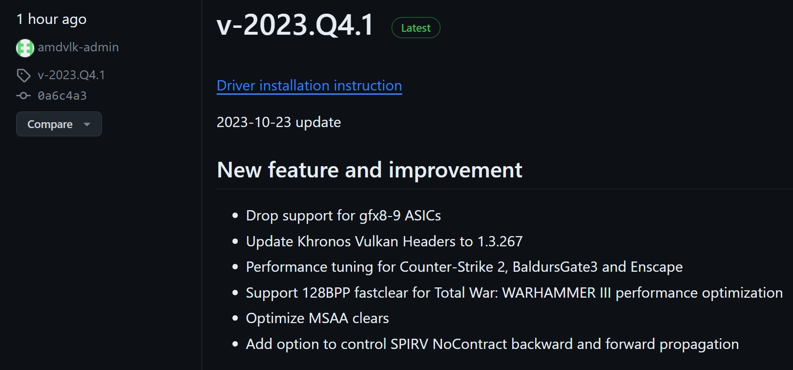 和 Linux 道别！ AMD正式终止RX500和Vega架构显卡Vulkan驱动支持