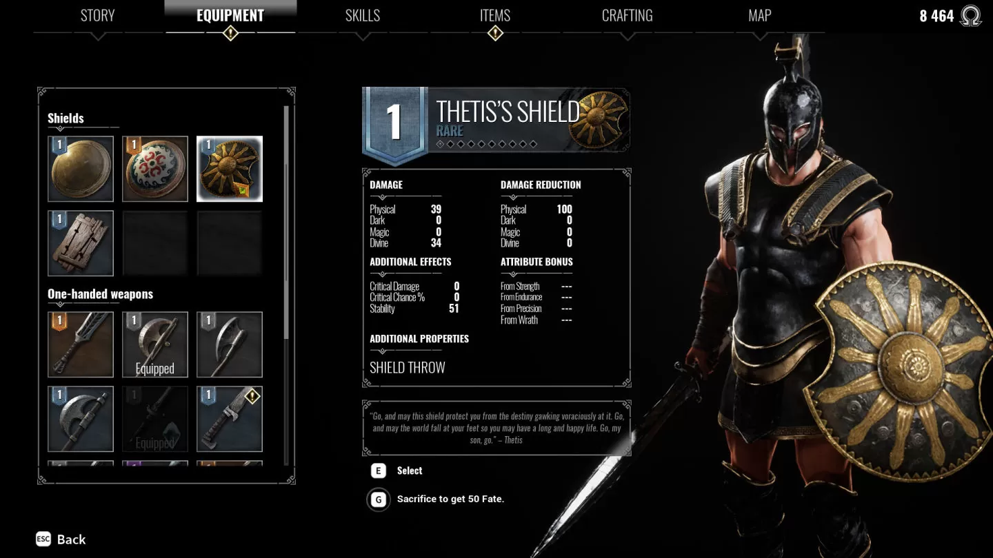 《Achilles：Legends Untold 阿喀琉斯:不为人知的传奇》开发者视频分享最新游戏实机展示