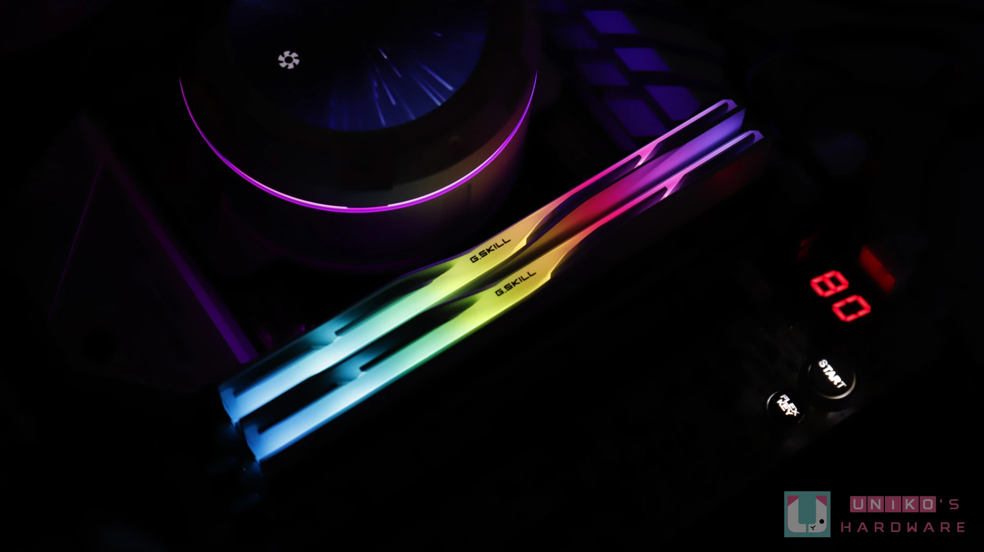 ROG MAXIMUS Z790 APEX 超上 DDR5-8533！ 芝奇幻锋戟 Trident Z5 RGB DDR5-8000 内存开箱评测