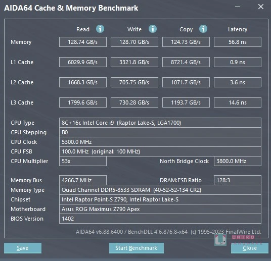 ROG MAXIMUS Z790 APEX 超上 DDR5-8533！ 芝奇幻锋戟 Trident Z5 RGB DDR5-8000 内存开箱评测
