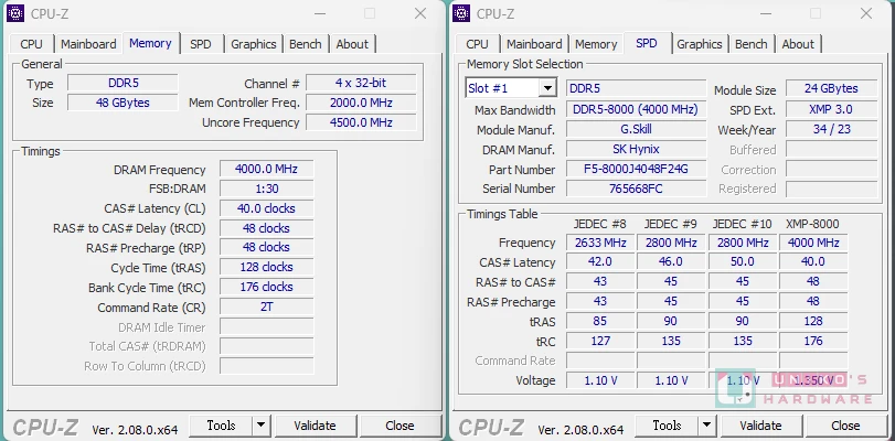 ROG MAXIMUS Z790 APEX 超上 DDR5-8533！ 芝奇幻锋戟 Trident Z5 RGB DDR5-8000 内存开箱评测