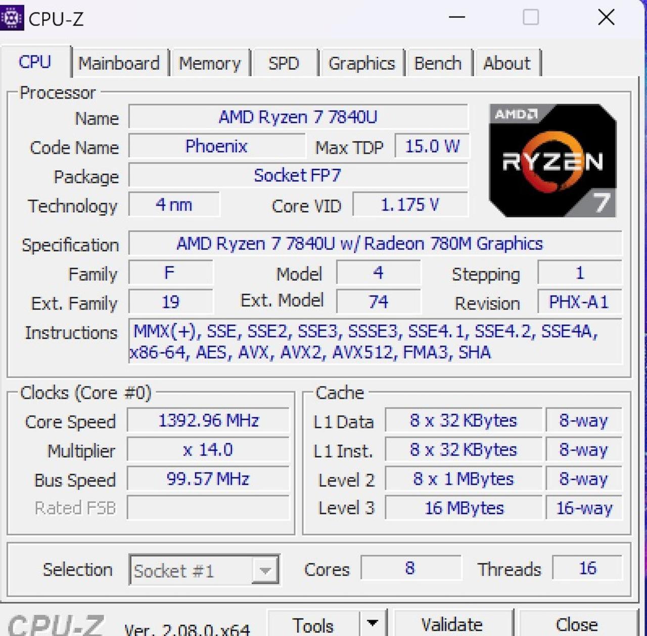 搭载AMD Ryzen 7 7840U的Acer Swift Edge 16评测，效能出色但受限轻薄设计影响持续效能