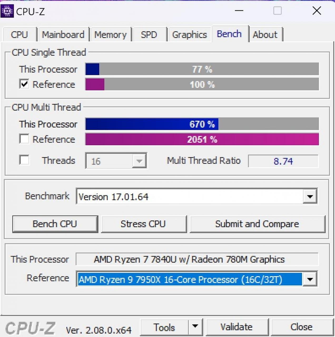 搭载AMD Ryzen 7 7840U的Acer Swift Edge 16评测，效能出色但受限轻薄设计影响持续效能
