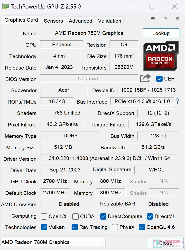 AI 处理器R7 7840U，Acer Swift Edge 16 笔电评测开箱