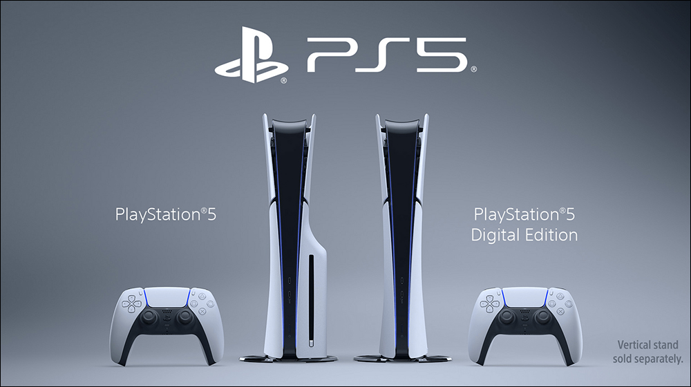 全新 PS5 轻薄化游戏主机无预警发表，体积缩小、重量减轻、容量提升至，光驱采可拆卸扩充设计 - 榜哥
