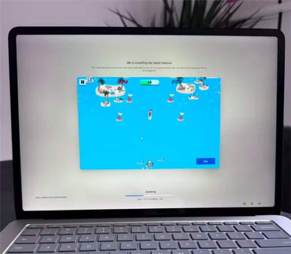 装机不再无聊！Microsoft在Win11中添加装机小游戏，让用户等待时可以玩游戏打发时间
