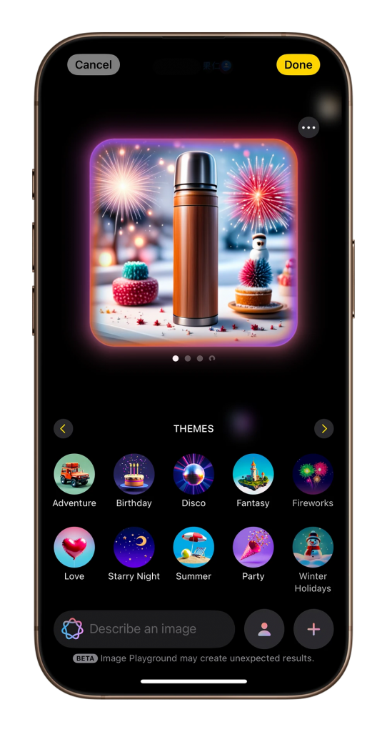 iPhone 影像乐园 Image Playground 怎么用？ iOS 18 .2 最新功能教程