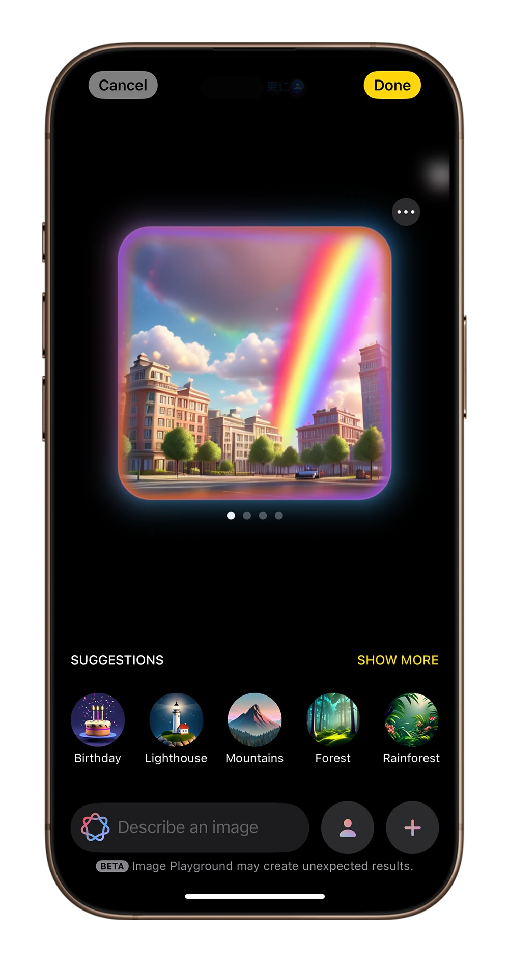 Playground 怎么用 影像乐园 iOS 18.2 Apple Intelligence