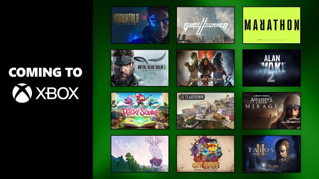 索尼家的游戏我也有！ PlayStation Showcase结束后，Xbox晒图示威 玩家敲碗「快上！」