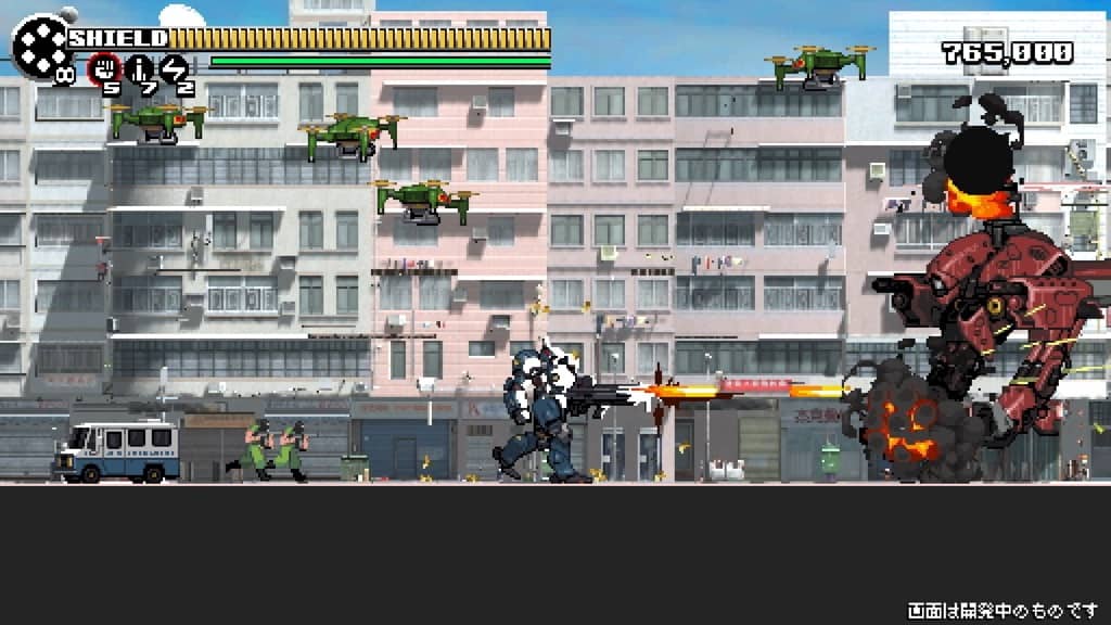 《忍者封魔传》的开发商新作 《爆轰机动队》登陆Steam