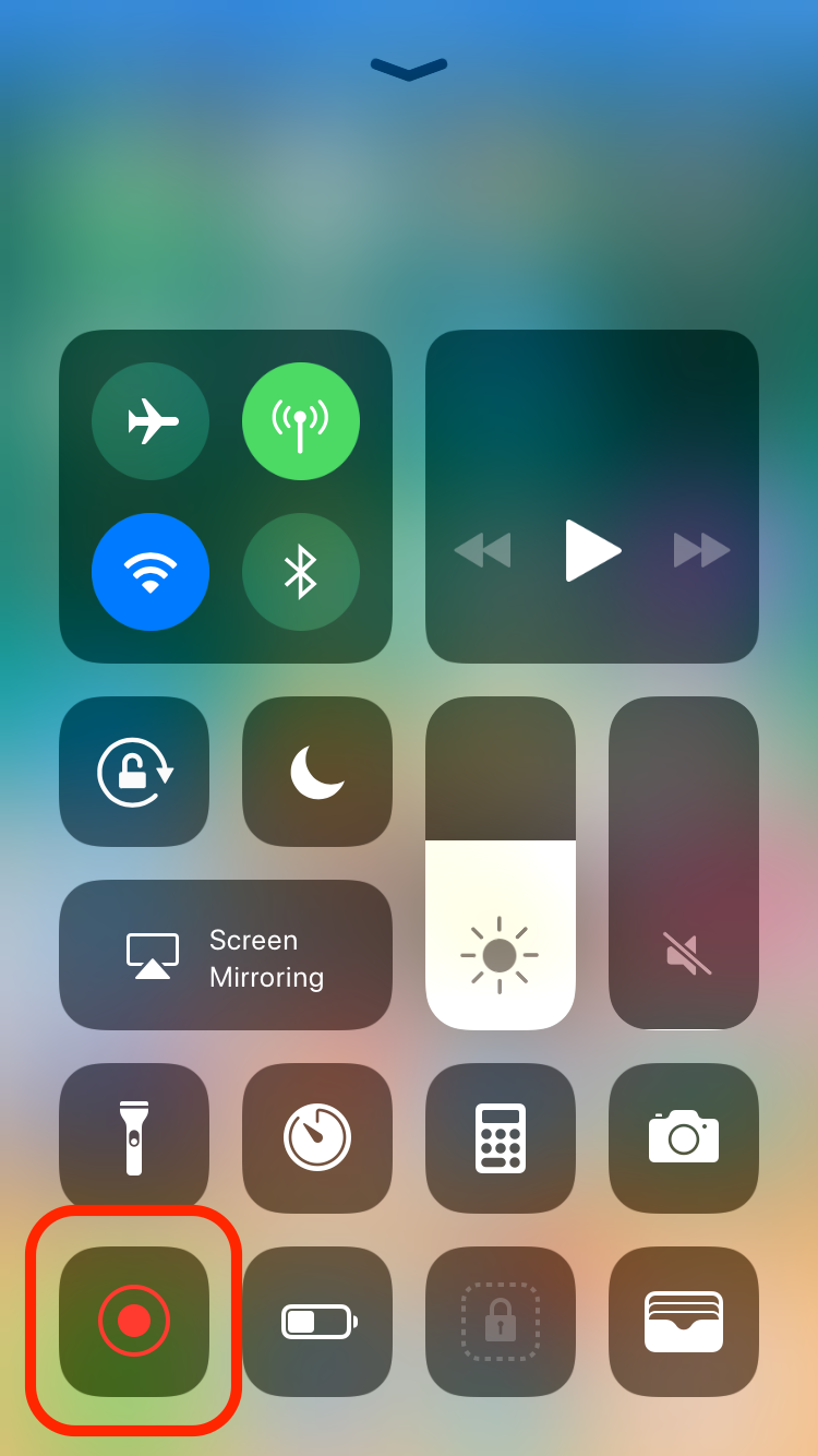 iOS 11内置屏幕录制功能！ 再也不需要通过第三方程式