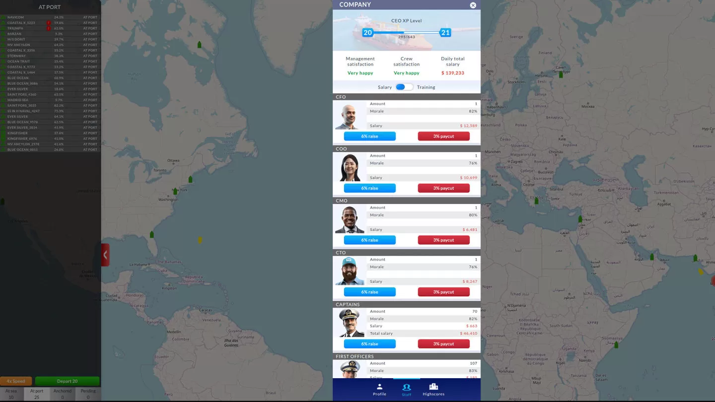 模拟策略新作《Shipping Manager》发表，管理自己的航运公司成为海运大亨！