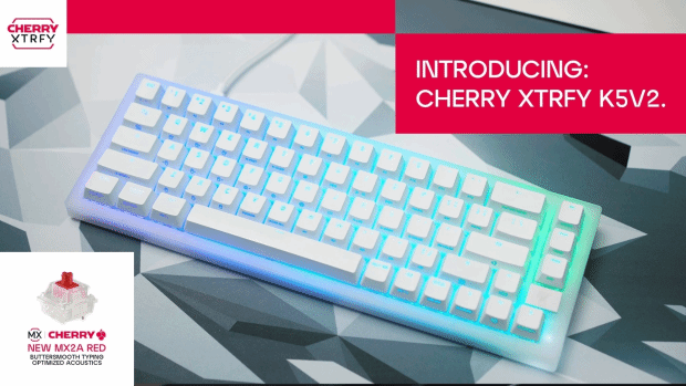 CHERRY宣布全新MX轴体 连同旗下新键盘XTRFY K5V2一起推出