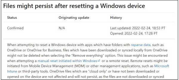 Windows数据删除工具Bug使重设时文件删不干净