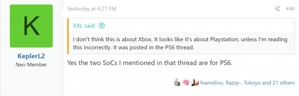 SONY 正开发两款主机 SoC，PS6 游戏机难道都有分 Pro 版？ 第2张