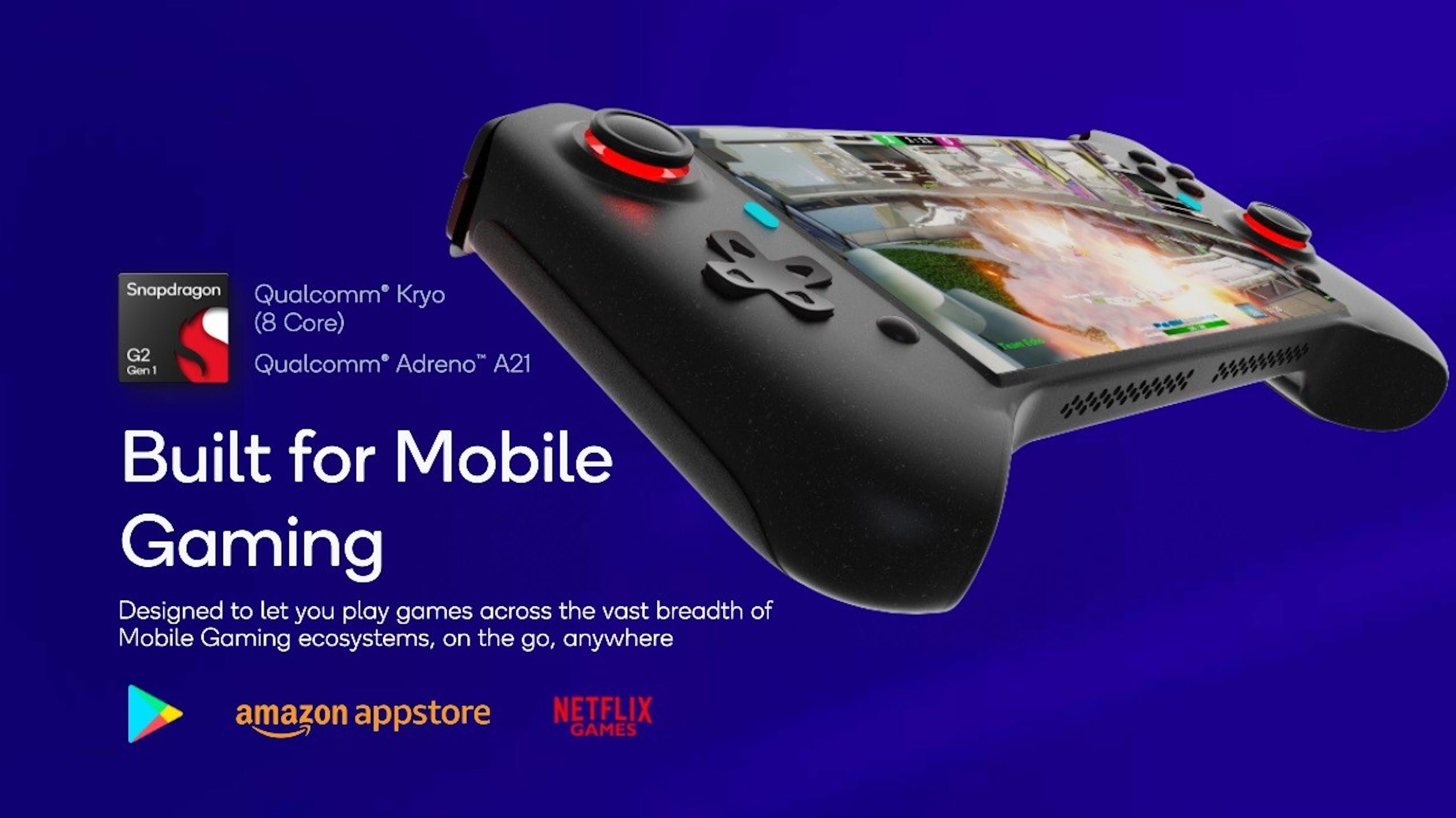 高通扩展游戏掌机平台发表 Snapdragon G1 Gen 1 、 Snapdragon G2 Ge1 与 Snapdragon G3x Gen 2 平台，满足自串流游戏到狂热游戏设备体验