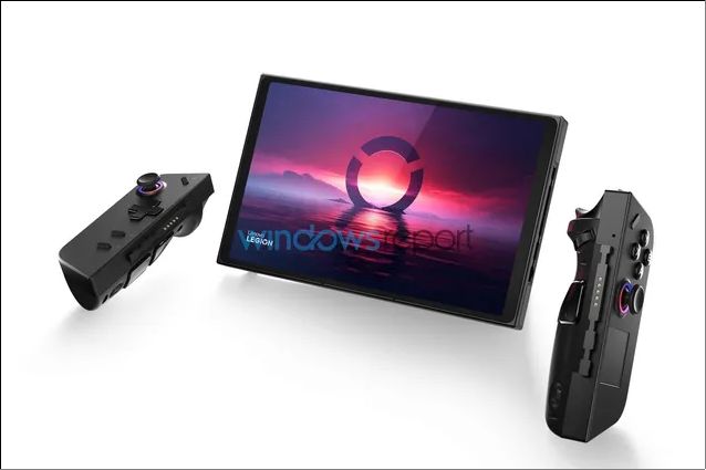 Lenovo 未上市掌机 Legion Go ，传参考了 Switch Joy-Con 设计 - 榜哥