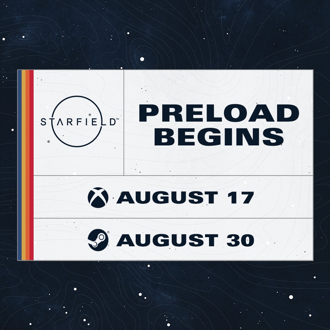 Bethesda 新作《星空》现已研发完毕，游戏将于今日开放预先下载！