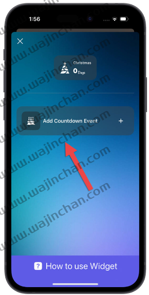 在iPhone 锁定画面加入日期倒数计时器，提醒你每个重要日期 第2张