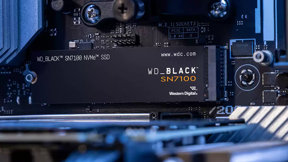 读取最高达 7250MB/s，Western Digital 推出 WD_BLACK SN7100 NVMe SSD