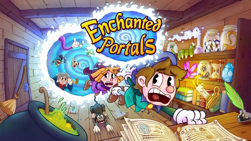 《Enchanted Portals》9/6 上市！ 穿越多重世界寻找失落魔法书