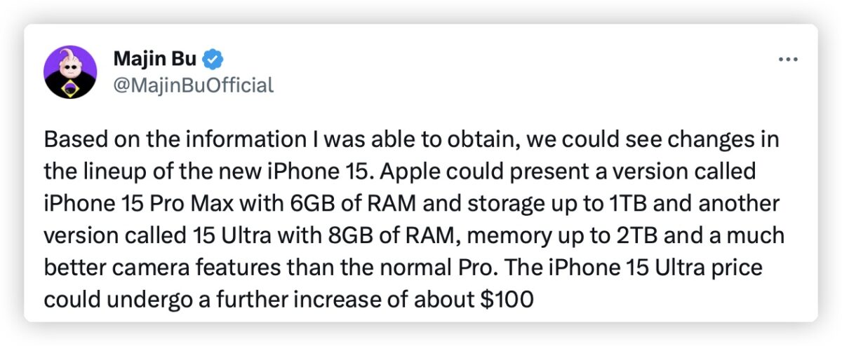 Apple 发表会前夕爆出 iPhone 15 其实有 Ultra 版本？分析师这样解读 第2张