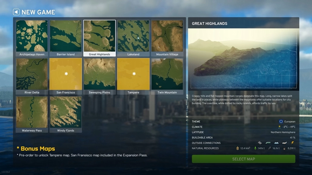《Cities：Skylines II 大都会：天际2》公开最新开发影片，更大的地图搭配主题让你尽情建设