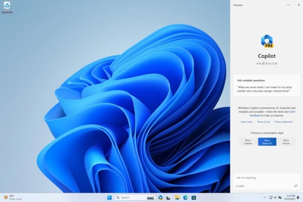 Windows 11 Copilot 将增加第三方扩充程序功能