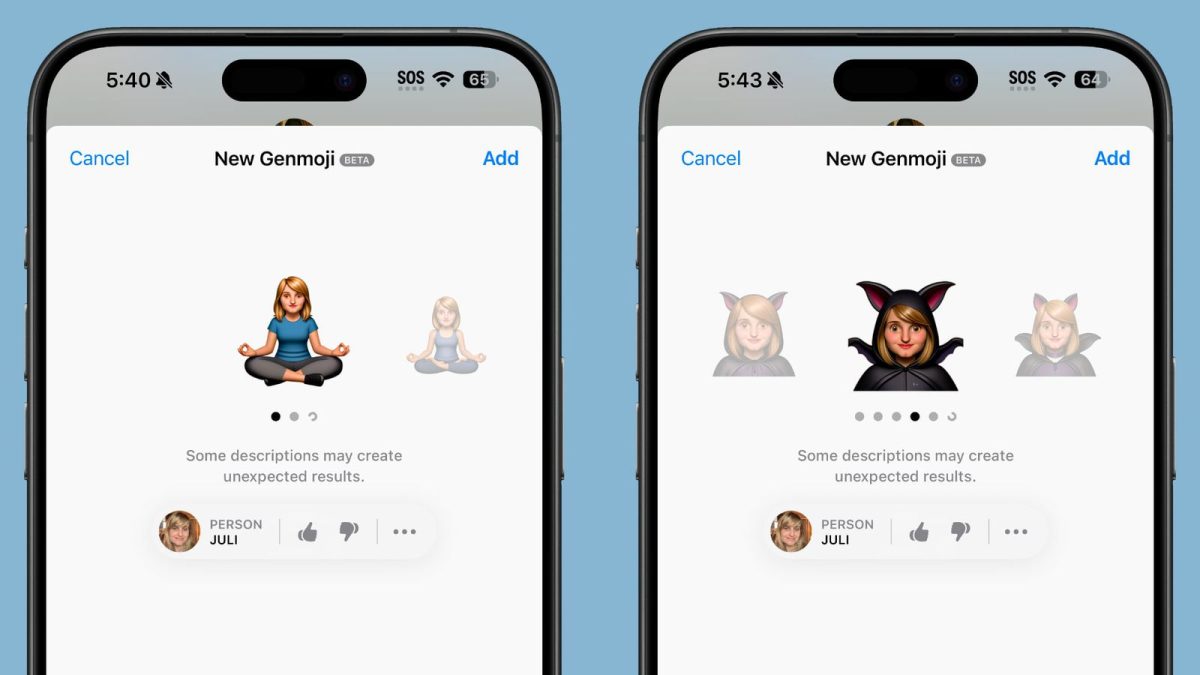 Apple Intelligence「Genmoji」上手体验：轻鬆创作特色 Emoji，对话增添更多乐趣 第10张