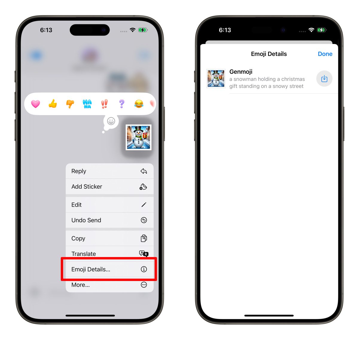 Apple Intelligence「Genmoji」上手体验：轻鬆创作特色 Emoji，对话增添更多乐趣 第13张