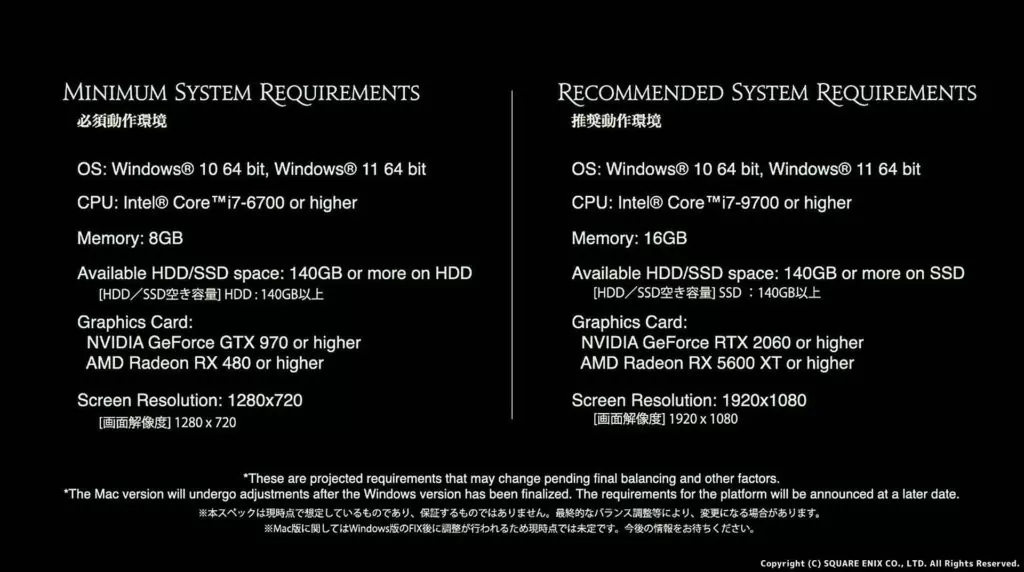 《FF14》7.0 新资料片《黄金的遗产》2024夏季上线，首度提升画质、Xbox Series X|S 版将举行公测